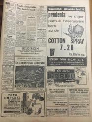 HÜRRİYET GAZETESİ 31 TEMMUZ 1967 YIL :20 SAYI :6916---Lalapaşa ilçesinde Uranyum bulundu ---Adapazarı n da bir kız korkudan öldü ---U-Thant : Vietkong kurtuluş savaşı yapıyor ---2 Gencin bindiği yelkenliden  hiç bir haber yok---Uçak gemisindeki ölü sayısı 180 e yükseldi ---İnönü ,denize girmek için  eşinden izin alamadı ---1 Ay tecavüze uğrayan kadın dün kurtuldu ---Zenci ayaklanmasında ölü sayısı 41 e yükseldi ---Balıkesirliler ,Şükrü ye şahane bir jübile yaptı ---Antrenör Gündüz Kılıç dün bütün tekliflere hayır dedi ---Fenerbahçe nin ikinci hedefi :Lübnan ın Racing takımı --Olimpiyatlar için Meksikalılar  Türk Folkloru öğrenecek ---Geceki zelzeleyi bütün Batı Anadolu hisseti ---Kafası kızan Tümgeneral 180 bin liraya plaj inşa etti ---Kıraç toprağa  hayat verdiler---Venezüela da da depremden yüze  yakın insan öldü --Saf uranyum kilosu 15 bin dolar  ---Kıbrıs ta yine çatışma oldu --Demirel bugün İran dan dönüyor ---