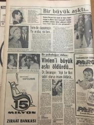 HÜRRİYET GAZETESİ 30 TEMMUZ 1967 YIL :20 SAYI :6915---Dünyanın en büyük uçak gemisi Forrestal da --İnfilak ve yangın --Ortanın solundakilerle solcular birbirini koruyup yardım ediyor ---- Aysel ile dostu Almanya yı haraca keserken yakalandı ---Tahliye edildikten iki saat sonra yine hırsızlıktan ele geçti ---Portekiz de bir  kadını dolandıran iki Türk gıyaben 6 şar yıl hapse  mahkum oldu --Futbol Şöhretler i Balıkesir de ---Yunan atletleri daha çok birincilik elde etti ---Mersin de Gündüz Kılıç a talip oldu ---Kıbrıs ta Rumlar rehine tuttukları beş Türk ten üçünü öldürmüş ---Gözleri önünde cayır cayır yanan iki evladının acısına dayanamayan baba çıldırdı ---Tok karnına denize giren Belediye Şube Müdürü kalp  krizinden öldü ---Amerikan tipi buğday tipi istihsali 3 misli artırılacak ---Amerika Çombe nin serbest bırakılması için  harekete geçti ---Denizcilik Bankasının Yolcu Sayısında Büyük Artış Var ---