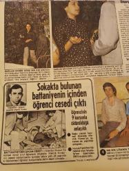 GÜNAYDIN  FOTO Haber  -26 Mayıs 1977 - Banka soyan öğrenciler böyle yakalandı . 