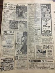 HÜRRİYET GAZETESİ 29 TEMMUZ 1967 YIL :20 SAYI :6914--Türk -Rus sınırındaki çatışmada 2 erimiz yaralandı --Dereye uçan otobüsün 7 yolcusu öldü --Felaketzedelere  havadan yardım yapılıyor ---500 Ton zeytinyağı İtalya dan geri çevrildi ---Üçüzlere yağan yardım ,aileye bolluk getirdi ---Amerika da Zenci hareketi 5 milyar liralık zarara yol açtı ---Hacıhüsrevli kız polislere beni eve yollamayın dedi ---Başbakan Demirel İran a Gitti ---Sadun Boro bu akşam Radyo da konuşuyor ----Ağır cezalı 10 mahkum yaz  tatili ne çıktı ---Garrıncha  oynayacak bir takım bulmak için kapı kapı dolaşıyor --Transfer faaliyet aniden hızlandı ---Gözlerinizi dört açın Yugoslavlar sizi de pek ala kandırabilir ---Amerika da ün yapan boksör  Necmi Karahan yurda  döndü ---Ecevit dokunulmazlığının kaldırılmasına dair dosya Meclis Komisyonuna geldi ---Doktorluğu bırakıp  kasaplık yapacak ---28 Genç öğrenci ilkokul inşa ediyor ---Ağa düşen kadın ---Elazığ da deprem --