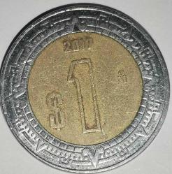 MEKSİKA 2017   1 PESO