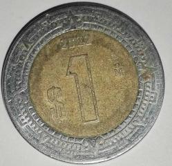 MEKSİKA 2022   1 PESO