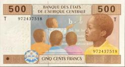Merkezi Afrika - 500 Frank - 2002 - 