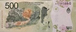 ARJANTİN 500 Pesos, 2019 ÇİL