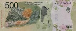 ARJANTİN 500 Pesos, 2019 ÇİL