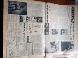 Vatan Gazetesi - 25 Mart 1955 - Medeni Bir Zaferimiz Yazan Ahmet Emin Yalman Köşe Yazısı - Mısır Aleyhimizde Bir Kampanya Açtı - Kuruçeşme Araba Vapuru Karaya Oturdu - Döviz Borçlarımız Hal Yoluna Girdi - Adnan Menderes Yaptığı Bir Gezintide Fevzi Lütfi Karaosmanoğlu İle Birlikte Fotoğraf - Karayolları Trafik Nizamnamesi Yürürlüğe Girdi - İran Prens Ali'nin Prensliği o Kabul Etmiyor - Kan Kanseri Tevlit Eden Virüs Tecrit Edildi - Hanımın Çiftliği Yazan Orhan Kemal Yazı Dizisi - Migros'un Umumî Heyet Toplantısı Yapıldı - İlk Deniz Otobüsü Caddebostan'ın Seyir Tecrübesi Yapıldı - Jules Verne'in Hatırası Anıldı - Geçmişte Bugün Oltu'nun Destanı - Gazeteci Ceyn Arden'in Maceraları Çizgi Roman - Hoş Memo Karikatür Çizen Al Capp - Şah İsmail Yazan Feridun Fazıl Tülbentçi Yazı Dizisi - Hacı Bey Zade Muhtar Bey Yazan Abdülbaki Gölpınarlı - Hergün Bir Yıldız John Ericsson - Sanat Aleminde Yazan Tunç Yalman - Kazanan Kaybediyor Yazan Graham Greene Yazı Dizisi - Galatasaray Fenerbahçe Maçı
