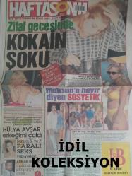 Hafta Sonu Haftalık Aktüalite Sinema Tiyatro Müzik ve Magazin Gazetesi - 14 Ağustos 1996 - Sayı:33 - Zifaf gecesinde kokain şoku - Funda Barın - Yasemin Koşal - Ebru Destan-  Canan Kılıç - Mahsun Kırmızıgül'e hayır diyen sosyetik - Hülya Avşar - Adnan Güngör - Kenan Doğulu - Bayşu - Atıf Yılmaz - Deniz Türkali - Türkan Şoray - Uğur Güneri - Hale Keleş, Özcan Deniz'e ateş püskürüyor - Görünmeye adam - Ferda Anıl Yarkın - Seda Sayan - Muazzez Ersoy - Ahmet San - Serdar Ortaç - Yeşim Salkım - Hakan Uzan - Büyük aşkın ilk fotoğrafı! - Gamze Gözalan - Olcayto - Ankaralı Turgut iki ünlüyle kafa buluyor - Gazi Yaşargil - Zeki Müren, Ajda'yı niçin kabul etmedi? - Evlilik Köşesi - Leda Er - Emel Sözer - Yeni yıl bebeği geliyor - Ayşegül Nadir'in ayıbı - Kim Nerede Nasıl? - Osman Meze - Enis Özsaruhan - Gencer Koyuncuoğlu - Bedrettin Dalan - Gülşen'in 13 tutkusu - Muazzez Abacı benim ablam - Asım Ekren - Yeliz - Levent Tülek - Ekin Olcayto - Demet Akalın -Serdar Önal - Sibel Can-Tam Takım Gazete