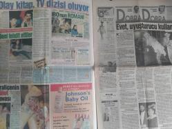 Hafta Sonu Haftalık Aktüalite Sinema Tiyatro Müzik ve Magazin Gazetesi - 14 Ağustos 1996 - Sayı:33 - Zifaf gecesinde kokain şoku - Funda Barın - Yasemin Koşal - Ebru Destan-  Canan Kılıç - Mahsun Kırmızıgül'e hayır diyen sosyetik - Hülya Avşar - Adnan Güngör - Kenan Doğulu - Bayşu - Atıf Yılmaz - Deniz Türkali - Türkan Şoray - Uğur Güneri - Hale Keleş, Özcan Deniz'e ateş püskürüyor - Görünmeye adam - Ferda Anıl Yarkın - Seda Sayan - Muazzez Ersoy - Ahmet San - Serdar Ortaç - Yeşim Salkım - Hakan Uzan - Büyük aşkın ilk fotoğrafı! - Gamze Gözalan - Olcayto - Ankaralı Turgut iki ünlüyle kafa buluyor - Gazi Yaşargil - Zeki Müren, Ajda'yı niçin kabul etmedi? - Evlilik Köşesi - Leda Er - Emel Sözer - Yeni yıl bebeği geliyor - Ayşegül Nadir'in ayıbı - Kim Nerede Nasıl? - Osman Meze - Enis Özsaruhan - Gencer Koyuncuoğlu - Bedrettin Dalan - Gülşen'in 13 tutkusu - Muazzez Abacı benim ablam - Asım Ekren - Yeliz - Levent Tülek - Ekin Olcayto - Demet Akalın -Serdar Önal - Sibel Can-Tam Takım Gazete