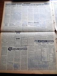 Vatan Gazetesi - 23 Şubat 1957 - Hakikati Şimşekleri Yazan Ahmet Emin Yalman Köşe Yazısı - Selanik'te  Nümayişler Yapıldı - Tunç Yalman Birleşmiş Milletlerden Telsizle Bildiriyor Kıbrıs Meselesi Üç Memleket Arasında Halledilecek - 79 Macar Mültecisi Gece Şehrimizden Geçti - Stalin Los Angeles'te Dolaştı - Samsun Vapuru Sefere Çıktı - Ahmet Mithat Efendi'nin Bir Romanı Musullu Süleyman Sadeleştiren Behçet Necatigil Yazı Dizisi - İnönü İlkokulunun Adı Ziya Gökalp Oldu - Vietnam Başvekili Dien Diem'e Suikast - İzmir Vapuru Ve Amerikan Şilebinin Çarpışmasında Türk Ve Amerikan Kaptanları İçin Hapis Cezası İsteniyor - Çanakkale Türk'ün Kahramanlık Destanı Yazan Alan Moorehead Yazı Dizisi - Hoş Memo Karikatür Çizen Al Capp - Denize Dalan İngiliz Dansözü Pamela Dawis Fotoğraf - 1001 Gece Masalları Hazırlayan Suat Taşer Yazı Dizisi - Reşat Nuri Güntekin İçin Yazan Ruşen Eşref Ünaydın Yazı Dizisi - Burç Falı - Fay Temizleme Tozu - Bulmaca - Vidi Vidi Çizen Walter Lantz - Macar Uypeşt Takımı