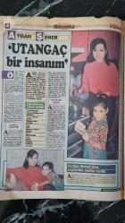 TÜRKİYE PAZAR GAZETESİ - 31 OCAK 1993 - AYDAN ŞENER , UTANGAÇ BİR İNSANINM - SABIR TİMSALİ ÜMMÜ SÜLEYM , CEM AKYOLDAŞ - PROF. DR. İSMET MİROĞLU , OSMAN GAZİ ' NİN OĞLI ORHAN BEY 'E VASİYETİ , 