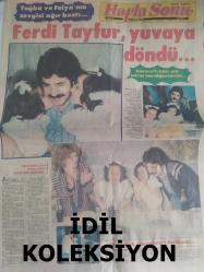 Hafta Sonu Haftalık Aktüalite Sinema Tiyatro Müzik ve Magazin Gazetesi - 29 Temmuz 1983 - Sayı:31 - Ferdi Tayfur, yuvaya döndü... - Hülya Koçyiğit, Uludağ'da nefes açıyor - Serpil Barlas, Amerika'da gelin eğitimi görüyor - 1984 Türkan Şoray yılı olacak - Elizabeth Taylor - Görünmeyen adamın gözüyle - Selçuk Ural, fena çarpıldı - Kulağınıza deniz suyu kaçarsa.... - Sezer Güvenirgil - Doğan Çakıroğlu - Hülya Avşar - Salih Güney - Abdurrahman Keskiner - Kim, nerede, nasıl? - Büyük kulüp 101 yaşında - Derya Tuna'ya meydan dayağı - Fenerbahçeli Coşkun Sabah - Müge Akyamaç - Tarık Akan - Gürdal Çeliköz - Yatak odalarından manzaralar - şantöz Adela - ''Neden Müslüman oldum?'' - Dünyayı sarsan TV aşkı - Nigar Uluerer kendi kanından bir yıldız yaratıyor - Emel Sayın - Ajda Pekkan - İbrahim Tatlıses - En büyük kim? - Zeynep Sılan - Nursen Gündüz - 20 Milyonluk pazarlık - Emel Sayın - Ali Ak - Kerime Ak fotoğraf ve haberi - Tam Takım Gazete