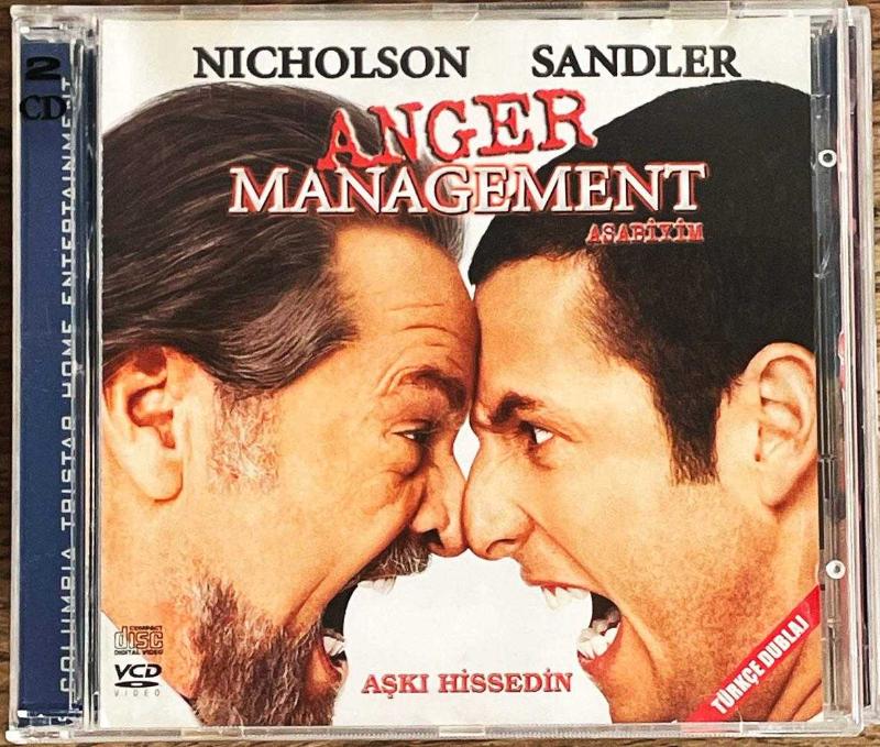 Asabiyim - Anger Management (2003) Orjinal VCD ' Jack Nicholson