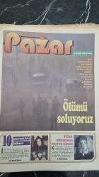 TÜRKİYE PAZAR GAZETESİ - 24 OCAK 1993 - TÜRKAN AKYOL' LA HAYALİ RÖPORTAJ - KADINLAR PEMBE SEVER - MİMAR SİNAN HAYRANI BİR ALMAN KIZ HELGA SCHÖNOFF - YUSUF TÜREL İNSANIN SEVDASI , ALLAH 'IN RIZASINI KAZANMAK OLMALI - HAMZA ÇAĞALA , ÇİÇEK PAZARI KÖPEK PAZARI OLDU - PROF. DR. HALUK YAVUZER , RESİM ÇOCUĞUN DÜŞÜNME DİLİ - CEM AKYOLDAŞ , VİTRİNLERDE NELER VAR - BERNA COŞKUN , GENÇ AMA BAŞARILI - GÜLER ERKAN , EVLİLİK EĞİTİMİ - PROF. DR. İSMET MİROĞLU , MEVLİD ALAYI - ÇENGEL BOLMACA - BİZİM SOKAK .