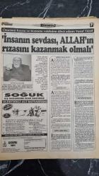 TÜRKİYE PAZAR GAZETESİ - 24 OCAK 1993 - TÜRKAN AKYOL' LA HAYALİ RÖPORTAJ - KADINLAR PEMBE SEVER - MİMAR SİNAN HAYRANI BİR ALMAN KIZ HELGA SCHÖNOFF - YUSUF TÜREL İNSANIN SEVDASI , ALLAH 'IN RIZASINI KAZANMAK OLMALI - HAMZA ÇAĞALA , ÇİÇEK PAZARI KÖPEK PAZARI OLDU - PROF. DR. HALUK YAVUZER , RESİM ÇOCUĞUN DÜŞÜNME DİLİ - CEM AKYOLDAŞ , VİTRİNLERDE NELER VAR - BERNA COŞKUN , GENÇ AMA BAŞARILI - GÜLER ERKAN , EVLİLİK EĞİTİMİ - PROF. DR. İSMET MİROĞLU , MEVLİD ALAYI - ÇENGEL BOLMACA - BİZİM SOKAK .