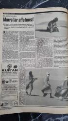 TÜRKİYE PAZAR GAZETESİ -  27 ARALIK 1992 - ATATÜRK' ÜN MANEVİ KIZI SABİHA GÖKÇEN YUNAN DERGİSİNE YAKINDI 