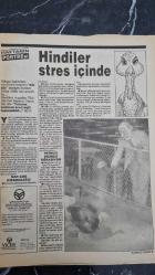 TÜRKİYE PAZAR GAZETESİ -  27 ARALIK 1992 - ATATÜRK' ÜN MANEVİ KIZI SABİHA GÖKÇEN YUNAN DERGİSİNE YAKINDI 