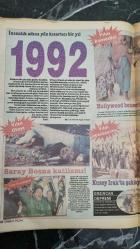 TÜRKİYE PAZAR GAZETESİ -  27 ARALIK 1992 - ATATÜRK' ÜN MANEVİ KIZI SABİHA GÖKÇEN YUNAN DERGİSİNE YAKINDI 