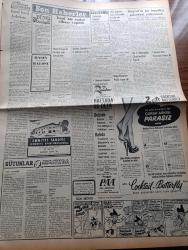 Vatan Gazetesi - 17 Eylül 1953 - Yabancı Sermaye teşvik Ediliyor - Portsmouth'dan İntibalar Yazan Ahmet Emin Yalman Köşe Yazısı - Kore'de Esir Düşen Subay Ve Erlerimizden İlk Kafile Geldi - Vatan Gazetesi Saidi Kürdi Davası - Çok Çirkin Bir Karikatür - Avrupa Güzeli Sylvaine Carpentier Bugün Gidiyor - Yeşil Gözlü Soledad Yazan Greta Granor Yazı Dizisi - Devlet Havayolları'nın Hac Seferleri Bitti - Hoş Memo Karikatür Çizen Al Capp - Yeni Bir Radar Cihazı Yapıldı - Afrika'da 4 Ay Yazan Tunç Yalman Yazı Dizisi - İstanbul Kapılarında Fethin Büyük Tarihi Romanı Yazan Feridun Fazıl Tülbentçi Yazı Dizisi - Öğretim Eğitim Gençlik Köşesi - Kore Köprüleri Yazan James Michener Yazı Dizisi - Mühendis Selahattin Genç'in İcadı - Batı Trakya Türkleri - Maltepe'de Bir Çeşme Açıldı - Maya Sanat Galerisi Dün Açıldı - Electro Düdüklü Tencere - Krem Pertev - İstanbul Ankara İzmir Teknik Üniversite Radyosu Programı - Bulmaca - Good Year Lastikleri
