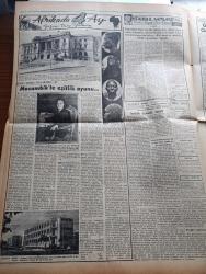 Vatan Gazetesi - 17 Eylül 1953 - Yabancı Sermaye teşvik Ediliyor - Portsmouth'dan İntibalar Yazan Ahmet Emin Yalman Köşe Yazısı - Kore'de Esir Düşen Subay Ve Erlerimizden İlk Kafile Geldi - Vatan Gazetesi Saidi Kürdi Davası - Çok Çirkin Bir Karikatür - Avrupa Güzeli Sylvaine Carpentier Bugün Gidiyor - Yeşil Gözlü Soledad Yazan Greta Granor Yazı Dizisi - Devlet Havayolları'nın Hac Seferleri Bitti - Hoş Memo Karikatür Çizen Al Capp - Yeni Bir Radar Cihazı Yapıldı - Afrika'da 4 Ay Yazan Tunç Yalman Yazı Dizisi - İstanbul Kapılarında Fethin Büyük Tarihi Romanı Yazan Feridun Fazıl Tülbentçi Yazı Dizisi - Öğretim Eğitim Gençlik Köşesi - Kore Köprüleri Yazan James Michener Yazı Dizisi - Mühendis Selahattin Genç'in İcadı - Batı Trakya Türkleri - Maltepe'de Bir Çeşme Açıldı - Maya Sanat Galerisi Dün Açıldı - Electro Düdüklü Tencere - Krem Pertev - İstanbul Ankara İzmir Teknik Üniversite Radyosu Programı - Bulmaca - Good Year Lastikleri