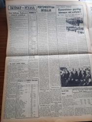 Vatan Gazetesi - 17 Eylül 1953 - Yabancı Sermaye teşvik Ediliyor - Portsmouth'dan İntibalar Yazan Ahmet Emin Yalman Köşe Yazısı - Kore'de Esir Düşen Subay Ve Erlerimizden İlk Kafile Geldi - Vatan Gazetesi Saidi Kürdi Davası - Çok Çirkin Bir Karikatür - Avrupa Güzeli Sylvaine Carpentier Bugün Gidiyor - Yeşil Gözlü Soledad Yazan Greta Granor Yazı Dizisi - Devlet Havayolları'nın Hac Seferleri Bitti - Hoş Memo Karikatür Çizen Al Capp - Yeni Bir Radar Cihazı Yapıldı - Afrika'da 4 Ay Yazan Tunç Yalman Yazı Dizisi - İstanbul Kapılarında Fethin Büyük Tarihi Romanı Yazan Feridun Fazıl Tülbentçi Yazı Dizisi - Öğretim Eğitim Gençlik Köşesi - Kore Köprüleri Yazan James Michener Yazı Dizisi - Mühendis Selahattin Genç'in İcadı - Batı Trakya Türkleri - Maltepe'de Bir Çeşme Açıldı - Maya Sanat Galerisi Dün Açıldı - Electro Düdüklü Tencere - Krem Pertev - İstanbul Ankara İzmir Teknik Üniversite Radyosu Programı - Bulmaca - Good Year Lastikleri