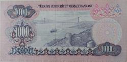 6.EMİSYON 3.TERTİP 1000 BİN TÜRK LİRASI KAĞIT PARA F14823082 NADİR