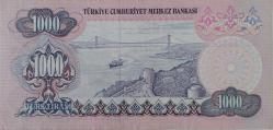 6.EMİSYON 3.TERTİP 1000 BİN TÜRK LİRASI KAĞIT PARA F14823082 NADİR