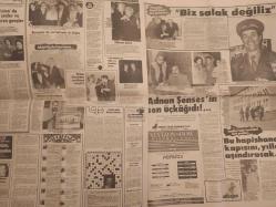 Hafta Sonu Haftalık Aktüalite Sinema Tiyatro Müzik ve Magazin Gazetesi - 9 Mart 1984 - Sayı:11 - Bülent Ersoy'un son çırpınışı... - Sabri Demirdöğen - Muzaffer Özpınar - Perihan Savaş Yeşilçam için zayıflıyor - Kaçak aktör Faruk Peker'i Münih'te yakaladık - Perihan Savaş - İbrahim Tatlıses - Görünmeyen adamın gözüyle - Emel Sayın, İngilizce'den köşeyi döndü - Bekir Çelenk'in ilk eşi, silahların gölgesinde gömüldü... - Kulak çınlaması beyin tümörünün ilk işaretidir - Muazzez Abacı, MDP'nin ağır topunu dava ediyor - Zavallı Tony Curtis - Şeytan tüylü sihirbaz... - Müzeyyen Senar - Safiye Ayla - Ajda Pekkan - Mahmut Kavran - Nihal Şeker - Eurovision'da çatlak sesler ve umut veren gençler - Orhan Gencebay centilmen erkektir - Kemal Sunal ''Biz salak değiliz'' diyor - Meral Tuna - Adnan Şenses - Semiha Yankı'nın kaderi kötü yazılmış - Hayriye Müren, oğlu Zeki Müren'i gördü hayata döndü - Zerrin Özer kararlı - Necla Nazır - Tülin Işık - Güler Arnaz - Selim Soydan - Tam Takım Gazete