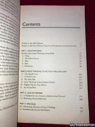 LEAN THINKING : BANISH WASTE AND CREATE WEALTH IN YOUR CORPORATION / JAMES P. WOMACK & DANİEL T. JONES / SİMON AND SCHUSTER / İNGİLİZCE KİTAP (YALIN DÜŞÜNCE: İSRAFLARI ORTADAN KALDIRIN VE ŞİRKETİNİZDE SERVET YARATMAK)