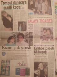 Hafta Sonu Haftalık Aktüalite Sinema Tiyatro Müzik ve Magazin Gazetesi - 8 Şubat 1991 - Sayı:6 - Meltem Doğanay - Ünlü şarkıcıyı genç sevgilisiyle bastık - Nilüfer Apaydın - Meltem Doğanay - Ertuğ Koruyan - Sedef Bozok - Mete Küçükberber - Sema Tekin - Tombul dansçıya İsrail'li koca! - Ayşe Tunalı'yı manen Atilla Saral ile yakaladık - 35'lik solistin 25'lik erkeği - Ayşe Tunalı - Atilla Saral - Futbolculara seksi markaj - Galatasaraylı Yusuf ile Fenerbahçeli K.Şenol arada kaldı - Hülya Süer - Hülya Sözer - Kar yağdı, böyle oldu - Nigar Uluerer - Aynur Aydan - Hülya Avşar - Sibel Barış - Her derde deva sarımsak - Lezbiyenliğini saklamayan şarkıcı - Nonoşluktan raporu - Olgan Erman - Sami Yılmaztürk - Belkıs Akkale - Ayşegül Akın - Niyet ve kısmet - Banu Alkan - Hülya Aksular - Melda Işıklar - Gülşah Dilek - Nil Burak - Serpil Çarmıklı - Filiz Ersürer - Sezer Soykan fotoğraf ve haberi - Tam Takım Gazete