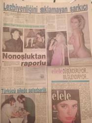 Hafta Sonu Haftalık Aktüalite Sinema Tiyatro Müzik ve Magazin Gazetesi - 8 Şubat 1991 - Sayı:6 - Meltem Doğanay - Ünlü şarkıcıyı genç sevgilisiyle bastık - Nilüfer Apaydın - Meltem Doğanay - Ertuğ Koruyan - Sedef Bozok - Mete Küçükberber - Sema Tekin - Tombul dansçıya İsrail'li koca! - Ayşe Tunalı'yı manen Atilla Saral ile yakaladık - 35'lik solistin 25'lik erkeği - Ayşe Tunalı - Atilla Saral - Futbolculara seksi markaj - Galatasaraylı Yusuf ile Fenerbahçeli K.Şenol arada kaldı - Hülya Süer - Hülya Sözer - Kar yağdı, böyle oldu - Nigar Uluerer - Aynur Aydan - Hülya Avşar - Sibel Barış - Her derde deva sarımsak - Lezbiyenliğini saklamayan şarkıcı - Nonoşluktan raporu - Olgan Erman - Sami Yılmaztürk - Belkıs Akkale - Ayşegül Akın - Niyet ve kısmet - Banu Alkan - Hülya Aksular - Melda Işıklar - Gülşah Dilek - Nil Burak - Serpil Çarmıklı - Filiz Ersürer - Sezer Soykan fotoğraf ve haberi - Tam Takım Gazete