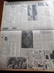 Vatan Gazetesi - 17 Eylül 1960 - Sebepler Ve Neticeleri Yazan Ahmet Emin Yalman Köşe Yazısı - Orta Öğretim İçin 10 Yıllık Plan Yapılacak - Türkiye Genel Ve Kontrollü Silahsızlanmaya Taraftar - Türk Hava Yolları Genel Müdürü Albay Halit Ergin - Yassıada Duruşmaları İçin Broşür Basılacak -  Osman Kibar'ın Mallarına Haciz Kondu - Gecekondu Yapanlar Şehir Dışı Edilecek - Devrimden Sonra İlk Basın Mahkumiyeti - İstanbul'da 14 Milli Korunma Suçlusu Tahliye Edildi - Galatasaray Metin Oktay'sız - Striptiz Ve Bikinili Dans Yasak Edildi - Kaçaklar Kemal Bekir'in Romanı Yazı Dizisi - Maden İş Sendikası Zam İstiyor - Batılılar Kruşçev'e Karşı Bir Tutum Toplantısı Yapacak - Tonton Agah Çizgi Roman Sade Yalçın - Stiv Roper Çizen Saunders Ve Waggon - Kar Çiçeği Marion Yazan Jean Martet Yazı Dizisi - Burç Falı - Ev Kadın Moda - Opon Ağrı Kesici - Galatasaray'ın Moral Hocası Gündüz Kılıç - Fenerbahçe Bugün Adana'da Oynuyor - Fifanın  Yeni 7 Üyesi - Fenerbahçe Galatasaray Basket Maçı Yapılamıyor