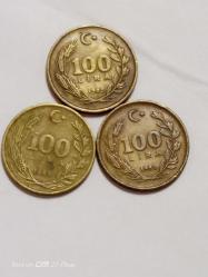 TÜRKİYE CUMHURİYETİ 100 LİRA 1989  ÇÇT