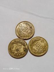 TÜRKİYE CUMHURİYETİ 100 LİRA 1989  ÇÇT