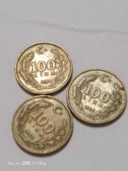 TÜRKİYE CUMHURİYETİ 100 LİRA 1989  ÇÇT