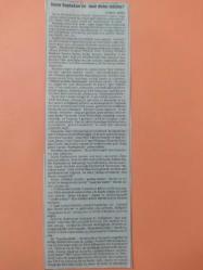 12 Kasım 1988 - Güneş Gazetesi - Sayın Başbakan'ın beni dinler misiniz? - Sayın Başbakanımız Özal'ın Neuchatel-Galatasaray maçı sonrası televizyonda bu maçla ilgili sözlerini yalnız ben değil, bütün Türk ulusu büyük bir memnuniyet ile izledi - Gazete tam değil kupürüdür - 7x24cm ebatındadır..