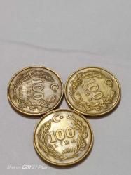 TÜRKİYE CUMHURİYETİ 100 LİRA 1989  ÇÇT