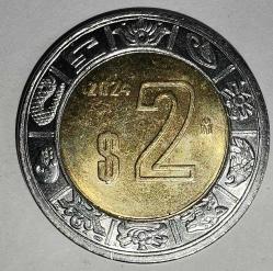 MEKSİKA 2024 2 PESO