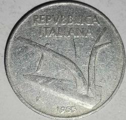 İTALYA 1955  10 LİRE