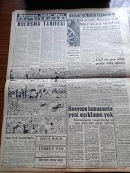 Vatan Gazetesi - 18 Eylül 1960 - Milli Birlik Komitesi ve Particilik Yazan Ahmet Emin Yalman Köşe Yazısı - Cemal Gürsel Kurucular Meclisine Taraftar - Adnan Menderes'e Yakınlığıyla Bilinen Suzan Sözen İfade Verdi - Fatin Rüştü Zorlu İle Mükerrem Sarol'un Ortaklığı Ortaya meydana Çıktı - Faik Nihad Subaşı Paris Basın Ataşe Muavini Oldu - Sovyet Başvekili Kruşçef Eisenhower İle Görüşecek Mi - Türkiye'de Doktorluk Sosyalleştirilecek Mi - Bütün İkballeri Arkasında Bırakmış Bir İnsan İsmet İnönü - Milli Korunma Suç Dosyaları Ağır Cezaya Devredilecek - Doktor Filiz Gençer Beynelmilel Kalp Kongresine Gitti - Suzan Sözen'in Hatıra Defterinden Adnan Menderes'in İsmet İnönü Kompleksi Vardı - 6 7 Eylül Ve Adnan Menderes - İki Resim Arasında 7 Farkı Bulun - Oktay Akbal Köşe Yazısı - İstanbul Ankara Radyosu Programı - Adnan Veli'den Fantezi - Çarşaf İçin Hükümet Tedbir Almayacak - Lise Mezunları Assubay Olacak - Cemal Gürsel'in Basın Toplantısı - Metin Oktay Yoktu Amma Galatasaray Yine Kazandı