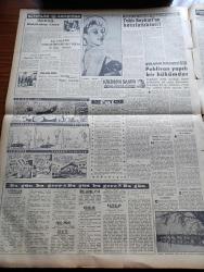 Vatan Gazetesi - 11 Ağustos 1958 - Bir İhtimal Daha Var Yazan Ahmet Emin Yalman Köşe Yazısı - İngiliz  Başbakanı Mac Millan Anıtkabir'de Ata'ya Saygı Duruşunda Bulundu - Türkiye İle İngiltere Arasında Ankara Görüşmeleri Dün De Devam Etti - Alman Basını Türkiye'ye Yardım Şarttı Diyor - Osman Bölükbaşı Dün İktidarın İthamına Cevap Verdi - Sinemaya Akın - Kalpaklılar Samim Kocagöz'ün Romanı Yazı Dizisi - Taş Devri Çizen Mıstık - Çakaralmaz Hafiye Çizen Eflatun Nuri - Felsefe ve Tarih Yazan Profesör Tayyib Gökbilgin - İngiliz Sömürgeciliği Ne Demektir Hasan M. Şevki Yazman - 30. Yıldönümü Münasebetiyle Harf Devrimi Yazan Osman Turgut Pamirli - Amerikan Firması Salah Construction Company İstanbul'un Dertlerini Halletmek İstiyor - Sovyetler Birliği Komünist Çin'e Atom Verecekmiş - Kuruçeşme'de Dün Bir İnfilak Oldu - Sovyet Başvekili Kruşçef Tehditler Savuruyor - Fakir Baykurt'un Hatırlattıkları - Kalbimin Sahibi Yazan Nihal Yeğinobalı Yazı Dizisi - Fenerbahçe Takımı Kadrosu Fotoğraf -Burçlar