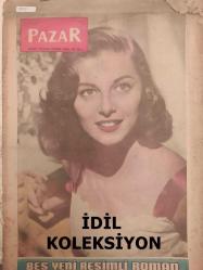 Pazar Haftalık Aktüalite Sinema Tiyatro Müzik ve Magazin Dergisi - 28 Ocak 1962 - Sayı:279 - Pier Angeli - Şundan Bundan - Kadınlar Pansiyonu, Sinsi Aşk, Kibar Hırsız Çizgi Romanları - Biraz da ben traş edeyim - Luis Miguel Dominguin - Sende mi Brütüs? - Güzellik öğütleri - İki İzci - Maskeli Süvari - Kahvedeki Almanya - Yenilmez Yumruk Ben Bolt Çizgi Romanı - Sevgilim Sekreter - Müzik Kulübü Fecri Ebcioğlu - Disc cokeylere göre - Sansür'e karşı - Ufacık Ufacık Saadetler - Çıkmazdaki Gençlik - Zeynep Berk - Ölümle kumar oynadılar - Çin oyunu - Robinson Crusoe - İnce Diş - Brik Bradford - Şeytanın Elçisi - Maurice Limat - Binlerce insan onu ölümden kurtaramadı - Sorun söyliyelim - Genç Kız Kalbi ve Uçan Adam Çizgi Romanı - Sevgilim Sekreter - Ufacık ufacık saadetler - Sinema - Dünyamızdan haberler - Özcan Tekgül fotoğraf ve haberi - Derginin sayfaları tamdır ancak bazı sayfalarında yırtık mevcuttur