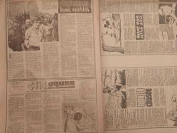 Pazar Haftalık Aktüalite Sinema Tiyatro Müzik ve Magazin Dergisi - 28 Ocak 1962 - Sayı:279 - Pier Angeli - Şundan Bundan - Kadınlar Pansiyonu, Sinsi Aşk, Kibar Hırsız Çizgi Romanları - Biraz da ben traş edeyim - Luis Miguel Dominguin - Sende mi Brütüs? - Güzellik öğütleri - İki İzci - Maskeli Süvari - Kahvedeki Almanya - Yenilmez Yumruk Ben Bolt Çizgi Romanı - Sevgilim Sekreter - Müzik Kulübü Fecri Ebcioğlu - Disc cokeylere göre - Sansür'e karşı - Ufacık Ufacık Saadetler - Çıkmazdaki Gençlik - Zeynep Berk - Ölümle kumar oynadılar - Çin oyunu - Robinson Crusoe - İnce Diş - Brik Bradford - Şeytanın Elçisi - Maurice Limat - Binlerce insan onu ölümden kurtaramadı - Sorun söyliyelim - Genç Kız Kalbi ve Uçan Adam Çizgi Romanı - Sevgilim Sekreter - Ufacık ufacık saadetler - Sinema - Dünyamızdan haberler - Özcan Tekgül fotoğraf ve haberi - Derginin sayfaları tamdır ancak bazı sayfalarında yırtık mevcuttur