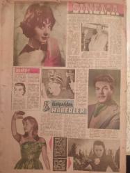 Pazar Haftalık Aktüalite Sinema Tiyatro Müzik ve Magazin Dergisi - 28 Ocak 1962 - Sayı:279 - Pier Angeli - Şundan Bundan - Kadınlar Pansiyonu, Sinsi Aşk, Kibar Hırsız Çizgi Romanları - Biraz da ben traş edeyim - Luis Miguel Dominguin - Sende mi Brütüs? - Güzellik öğütleri - İki İzci - Maskeli Süvari - Kahvedeki Almanya - Yenilmez Yumruk Ben Bolt Çizgi Romanı - Sevgilim Sekreter - Müzik Kulübü Fecri Ebcioğlu - Disc cokeylere göre - Sansür'e karşı - Ufacık Ufacık Saadetler - Çıkmazdaki Gençlik - Zeynep Berk - Ölümle kumar oynadılar - Çin oyunu - Robinson Crusoe - İnce Diş - Brik Bradford - Şeytanın Elçisi - Maurice Limat - Binlerce insan onu ölümden kurtaramadı - Sorun söyliyelim - Genç Kız Kalbi ve Uçan Adam Çizgi Romanı - Sevgilim Sekreter - Ufacık ufacık saadetler - Sinema - Dünyamızdan haberler - Özcan Tekgül fotoğraf ve haberi - Derginin sayfaları tamdır ancak bazı sayfalarında yırtık mevcuttur