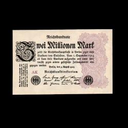 ALMANYA (1923) - 2.000.000 Mark (ÇA-ÇİL 9,5/10)