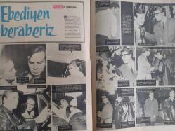 Pazar Haftalık Aktüalite Sinema Tiyatro Müzik ve Magazin Dergisi - 11 Eylül 1965 - Sayı:468 - Lena Von Martens - Genç Kız Kalbi ve Boncuk Çizgi Romanı - Sophia Loren - George Ardisson - Sinema Haberleri - Hülya Koçyiğit trafik kazasında can verdi - Tijen Par - Ahmet Mekin - Ayfer Koray - Tuncel Kurtiz - Cavit Yörüklü - Nusret İkbal - Filiz Akın ve Türker İnanoğlu'nun çocukları oldu - Gençliğe VEda - Yıldırım Gürses - Esin Gülsoy - Mine Soley - Avni Dilligil - Meral Sayın - Doktor Kilder ve Kırık Kalp çizgi romanları - Ebediyen Beraberiz fotoromanı - Hanımlar Sizin İçin - Zeynep Berk - Güzelliğiniz için her gün bir kaç dakika - Kadın ve pantolon - Aşk Rüyası romanı - Belgin Doruk ''Erkek'' oldu - Göklerdeki aşk - Son kuşlar - Hasbi Tembeler Çizgi Romanı - Bu haftaki yıldızınız fotoğraf ve haberi - Tam Takım Dergi