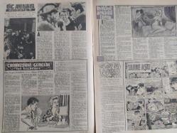 Pazar Haftalık Aktüalite Sinema Tiyatro Müzik ve Magazin Dergisi - 3 Eylül 1961 - Sayı:258 - Kadınlar Ponsiyonu çizgi romanı - Şundan bundan Piknik 2 - Falınız - Kibar Hırsız Çizgi Romanı - Hop dedik inecek var - Şakır Balkı - Üç Asker - Çıkmazdaki Gençlik - Makine arkadaşlarım - Çirkin Kadınlar da Güzeller Kadar Cazip Olabilir - Sahne Aşkı çizgi romanı - Şahane Suvare Oturaklı Vükela Meclisi - Gümüşlerimizi nasıl temizliyelim? - Zeynep Berk - Yeryüzünde Cennet - Hepsi onu taklit ediyorlar - Dünyanın en garip müzesi - Çin oyunu - Biliyor musunuz? - Kerim Han aşkta hüsrana uğradı - Şeytanın Elçisi - Yenilmez Yumruk Çizgi Romanı - İlk İhanet - Kalbin Köşesinden - Seyyar Evde Randevu - Banyodaki Kadın - Genç Kız Kalbi ve Uçan Adam Çizgi Romanı - Beyaz Perdede ne var ne yok - Makine arkadaşlarım - Hop dedik inecek var - Yeryüzünde Cennet - Perde ve Sahne - Perde Arkası - Muazzez Tahsin ve Berkant fotoğraf ve haberi - Tam Takım Dergi
