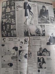 Hafta Sonu Haftalık Aktüalite Sinema Tiyatro Müzik ve Magazin Gazetesi - 2 Ocak 1981 - Sayı:1 - Müjde Ar, GS'li Fatih Terim'i çıldırttı - 1981'den korkmayın! - Hülya Sözer yeni yılda yeni burun - Sevim Tuna - Neşe Karaböcek - Melek Ayberk ''Kızımı eroine, Yeşilçam alıştırdı'' - Rüçhan Adlı - Meri Adlı - Görünmeyen adamın gözüyle - Sinirli misiniz? Bittiniz - Yılbaşı gecesi ve sonrası - Ajda Pekkan,  ''Evet doğracağım'' - Zeki Alasya'nın himayesinde - Zeki Alasya - Selma Sonat - Kim, nerede, nasıl? - Gökhan Yardımcı - Beyhan Gür - Mahmut Ata - Rahmi Eriş - Nurseli Eriş - Siz yazın, biz okuyalım - İlyas Salman cüce kardeşine kız arıyor - Amerika, Mevlana'ya gönül verdi... - İsmet Sıral - Arif Mardin - Tarık Akan, aklına koyduğunu yapar - Sosyeteden bir Jigolo'nun hatıra defteri - Suna Yıldızoğlu'nun maskesi düştü - Ali Kocatepe - Yasemin Kutsi, sihirli telefondan konuşuyor - Tanju Okan - Safiye Ünal - Zerrin Özer - Gülünç ama gerçek - Ferdi Tayfur - Necla Nazır - Tam Takım Gazete