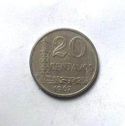 Brezilya 20 Centavos 1967
