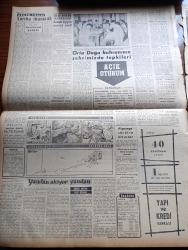 Vatan Gazetesi - 20 Temmuz 1958 - Normalleşme İhtiyacındayız Yazan Ahmet Emin Yalman Köşe Yazısı - ABD İle İngiltere Irak'a Müdahale İstemiyor - Amerikan Ankara Elçisi Fletcher Warren İzni Bitmeden Dün Yurdumuza Döndü - İngiltere'ye Kıbrısla İlgili Sert Bir Nota Verdik - İsmet İnönü Son Dış Olaylardan Bahsediyor - Beyrut Sokaklarındaki Amerikan Askerleri - Yandan Akıyor Yandan Adnan Veli'nin Yeni Romanı Yazı Dizisi - Yunanistan Ankara Büyükelçisi Pezmazoğlu Ankara'da Fatin Rüştü Zorlu İle Görüşecek - Emil Galip Sandalcı Köşe Yazısı - Ağız Kokularına Karşı Mental Tabletleri - Oktay Akbal Köşe Yazısı - Şu Ölüm Denen Şey Yazan Frederic Dard Yazı Dizisi - Burç Falı - Kalbimin Sahibi Yazan Nihal Yeğinobalı Yazı Dizisi - Çapraz Kelimeler Bulmaca - Fenerbahçe Atletizm Bayramı Sönük Geçti - Ananevi Kınalı Burgaz Maçı - Antrenör Molnar Fenerbahçe İle Henüz Mukavele İmzalamadı - Ayten Kandeydi 80 Metre Engellide Tek Başına Yarıştı - Meşhur Dario Moreno Paris'te Futbola Başlamıştır -