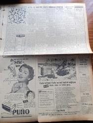 Vatan Gazetesi - 20 Temmuz 1958 - Normalleşme İhtiyacındayız Yazan Ahmet Emin Yalman Köşe Yazısı - ABD İle İngiltere Irak'a Müdahale İstemiyor - Amerikan Ankara Elçisi Fletcher Warren İzni Bitmeden Dün Yurdumuza Döndü - İngiltere'ye Kıbrısla İlgili Sert Bir Nota Verdik - İsmet İnönü Son Dış Olaylardan Bahsediyor - Beyrut Sokaklarındaki Amerikan Askerleri - Yandan Akıyor Yandan Adnan Veli'nin Yeni Romanı Yazı Dizisi - Yunanistan Ankara Büyükelçisi Pezmazoğlu Ankara'da Fatin Rüştü Zorlu İle Görüşecek - Emil Galip Sandalcı Köşe Yazısı - Ağız Kokularına Karşı Mental Tabletleri - Oktay Akbal Köşe Yazısı - Şu Ölüm Denen Şey Yazan Frederic Dard Yazı Dizisi - Burç Falı - Kalbimin Sahibi Yazan Nihal Yeğinobalı Yazı Dizisi - Çapraz Kelimeler Bulmaca - Fenerbahçe Atletizm Bayramı Sönük Geçti - Ananevi Kınalı Burgaz Maçı - Antrenör Molnar Fenerbahçe İle Henüz Mukavele İmzalamadı - Ayten Kandeydi 80 Metre Engellide Tek Başına Yarıştı - Meşhur Dario Moreno Paris'te Futbola Başlamıştır -
